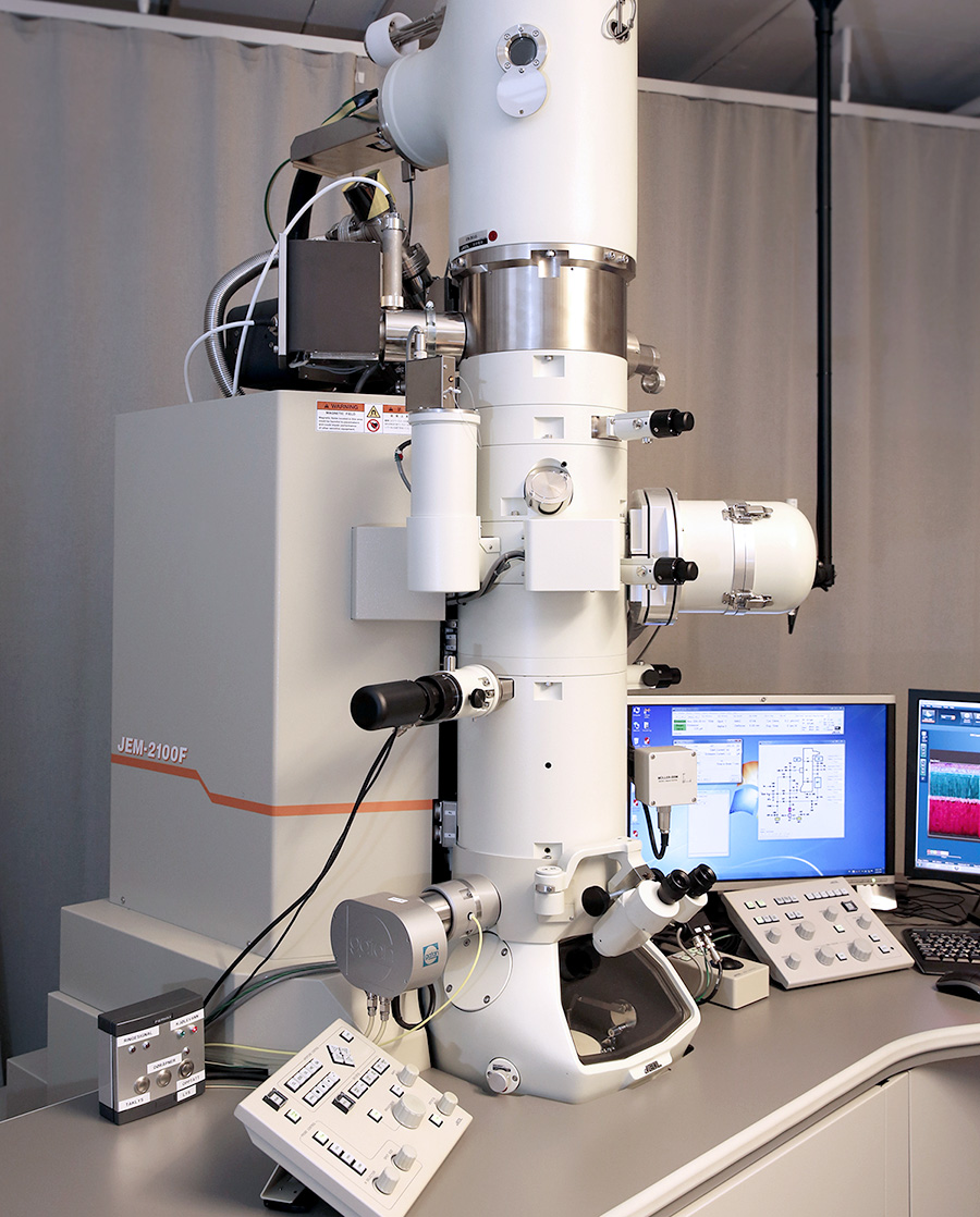 The JEOL 2100F microscope at UiO